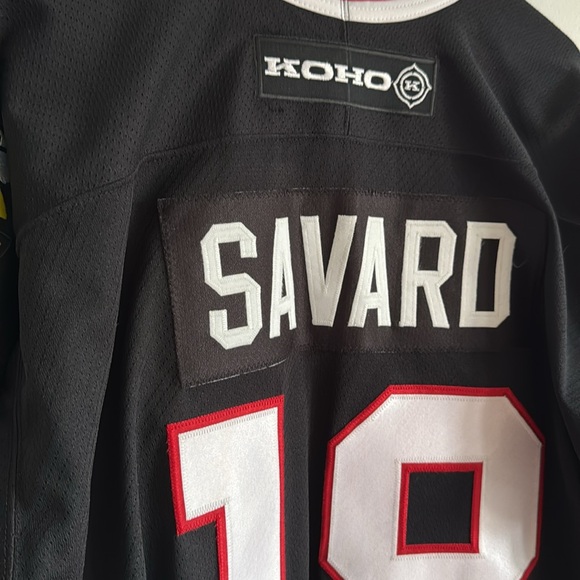 Vintage Dennis Savard Chicago Blackhawks Jersey / XL / NHL / KOHO - Picture 7 of 8
